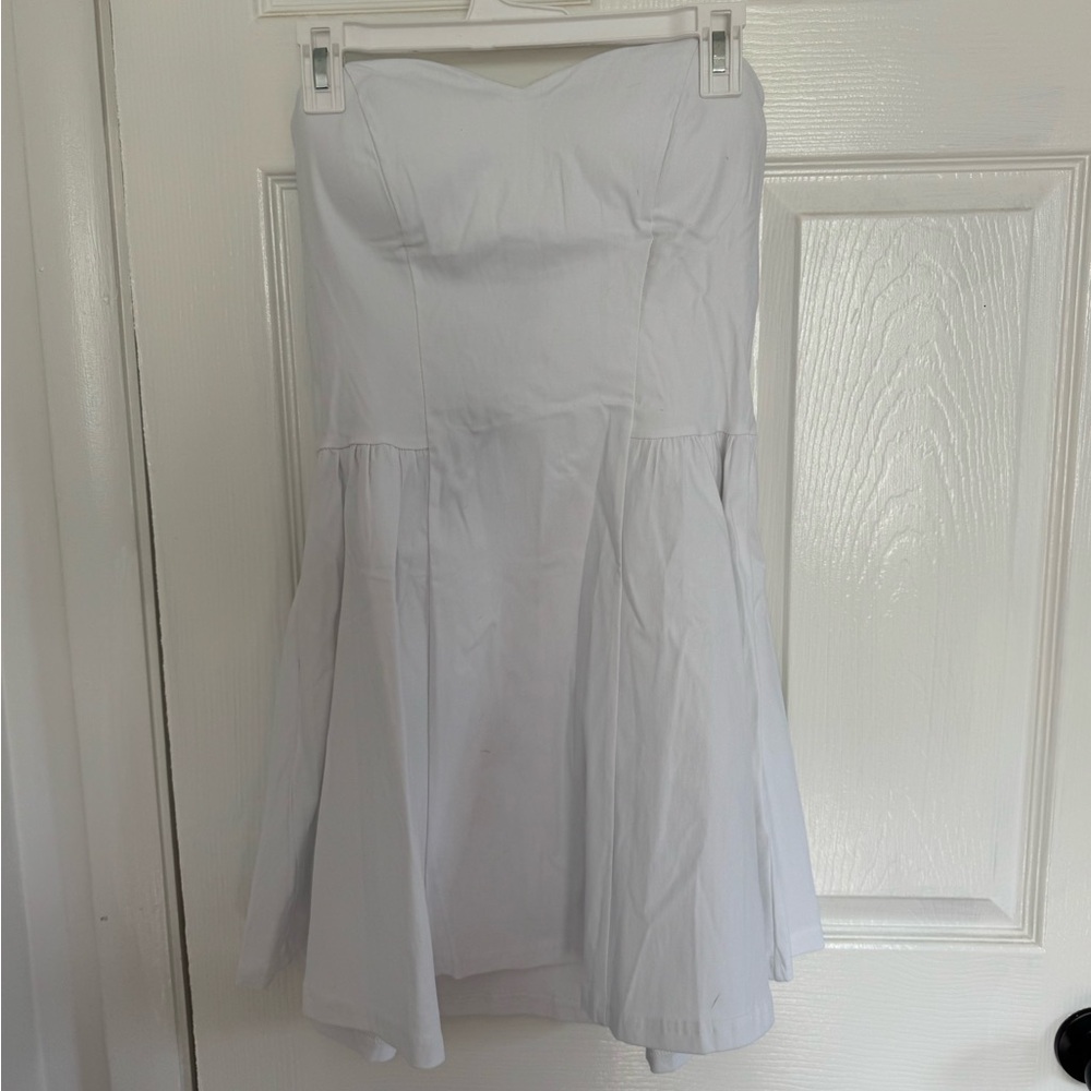 Strapless Party Dress Sweetheart Neck Off Shoulder Sleeveless Mini Dress
